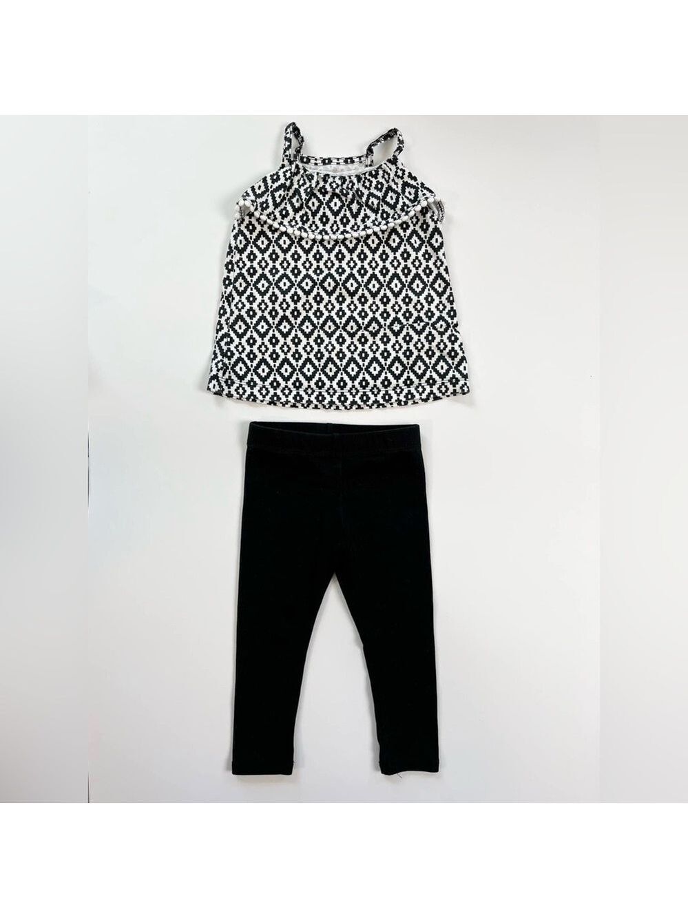🩵4/$20 Carter's Black Matching Set with Leggings